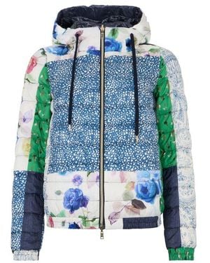 Herno Blue Polyester Coat