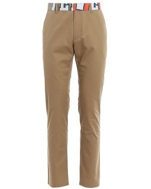 Versace Compilation Chino Trousers - Natural