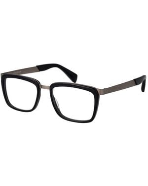 Yohji Yamamoto Acetate Glasses (Frames) - Black