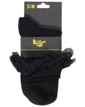 Dr. Martens Black Polyester Sock