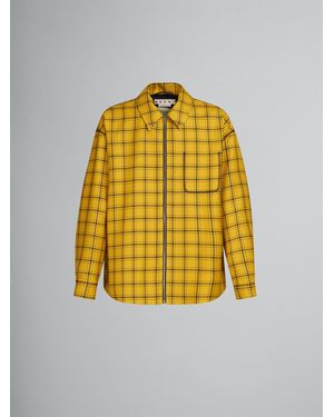 Marni Yellow Fibers Coat