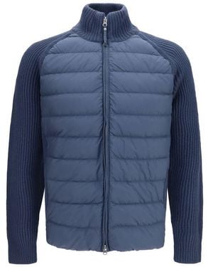 Parajumpers Blue Polyamide Shell Jacket