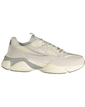 Fila Gray Polyurethane Men's Sneaker - Multicolor