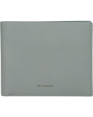 Jil Sander Leather Wallet - Green
