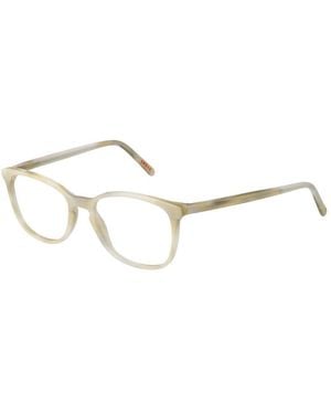 Andy Wolf Beige Acetate Glasses (frames) - Metallic