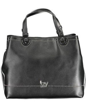 Byblos Nero Polyurethane Handbag - Black