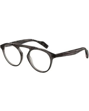 Yohji Yamamoto Plastic Glasses (Frames) - Black