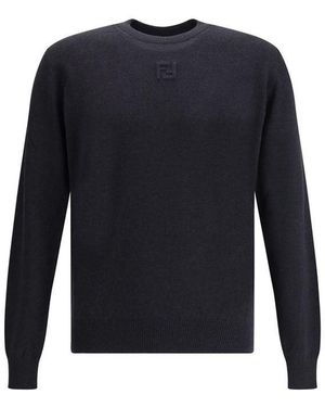 Fendi Wool Sweater - Blue