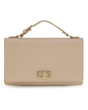Fendi Multicolor Calf Leather Bos Taurus Wallet - Natural