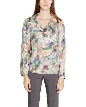 Rinascimento Green Polyester Shirt - Gray