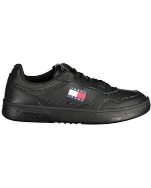 Tommy Hilfiger Jeans Retro Trainers Em0Em00307 - Black