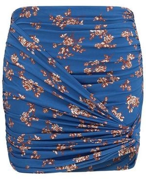 Magda Butrym Polyamide Mini Skirt - Blue