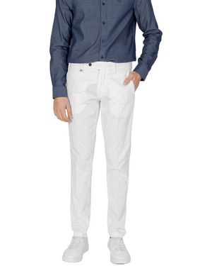 Antony Morato Beige Cotton Skinny Trousers - Blue