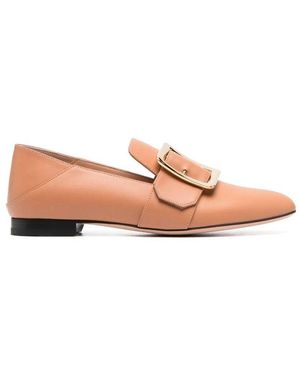 Bally Leather Loafers - Pink