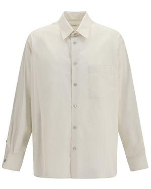Lemaire Cotton Shirt - White