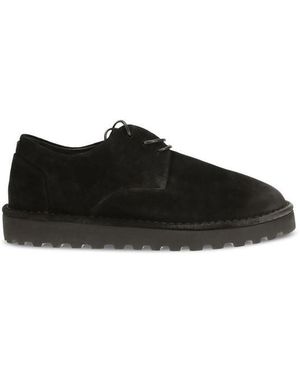 Marsèll Black Calf Leather Bos Taurus Oxfords And Derbies
