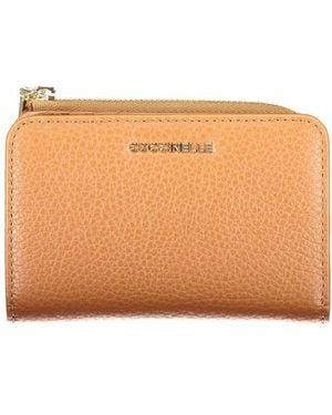 Coccinelle Slim Leather Bifold Wallet - Orange