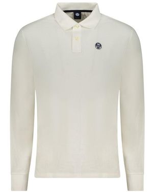North Sails White Cotton Men's Polo Shirt