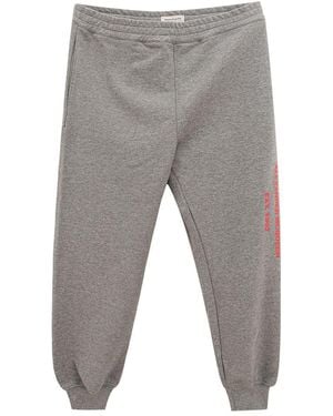 McQueen Cotton Jeans & Pant - Gray