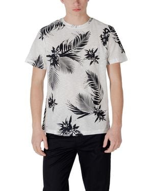 Antony Morato White Cotton Clothing - Grey