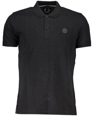 Gianmarco Venturi Cotton Polo Shirt - Black