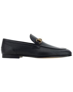 Gucci Black Calf Leather Bos Taurus Slip
