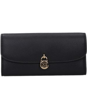 Michael Kors Hamilton Wallet Leather - Black