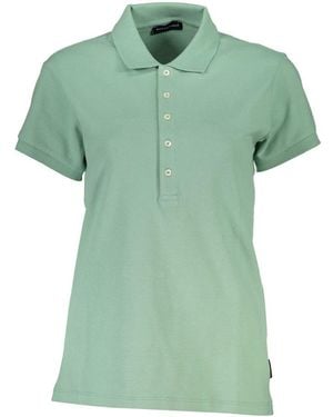 North Sails Green Cotton Polo Shirt