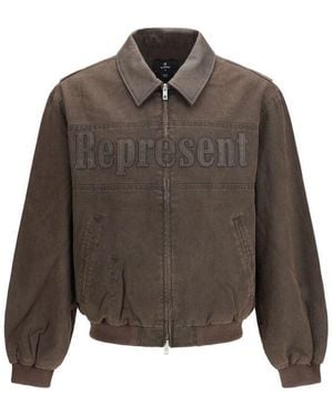 Represent Brown Cotton Bomber