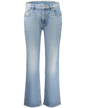 Calvin Klein Azzurro Cotton 's Jeans - Blue