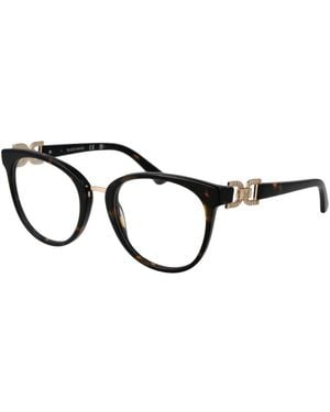 MARCIANO BY GUESS Brown Acetate Glasses (frames) - Black
