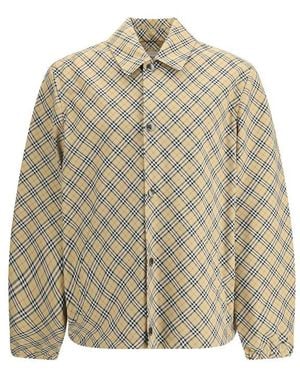 Burberry Shirt Jacket - Natural