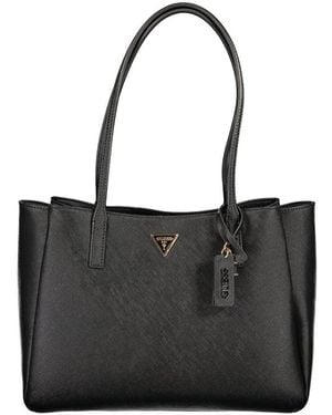 Guess Black Polyurethane 's Bag