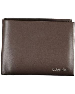 Calvin Klein Leather Wallet - Brown