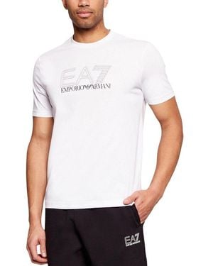 EA7 White Cotton T