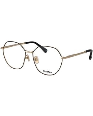 Max Mara Black Metal Glasses (frames) - Metallic