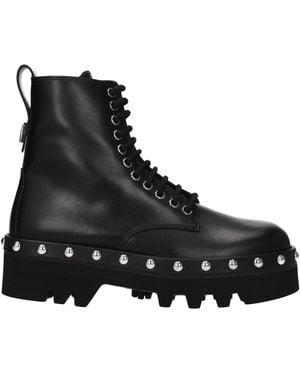 Furla Black Leather Ankle
