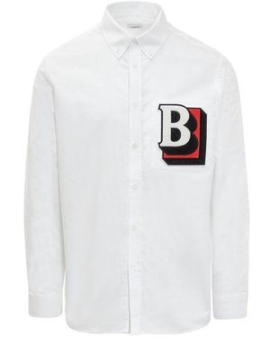Burberry Casual Shirts - White