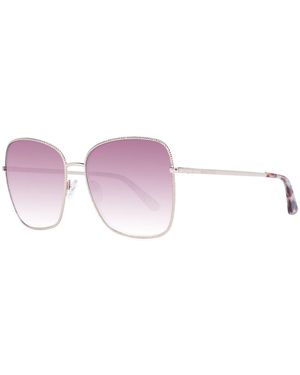 MARCIANO BY GUESS Rose Gold Sunglasses - Purple