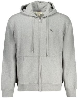 Calvin Klein Cotton Sweatshirt - Grey