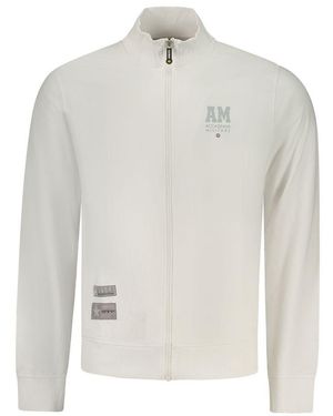 Accademia Militare White Cotton Men's Sweatshirt