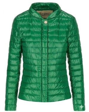 Herno Bicolor Polyamide Clothing - Green