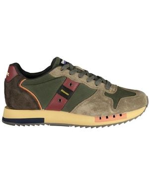 Blauer Green Polyurethane Men's Sneaker