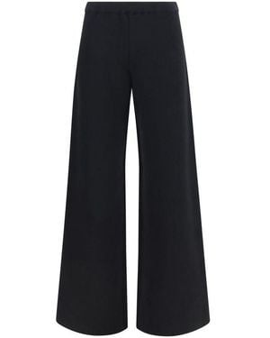 Fendi Black Cashmere Casual Trousers