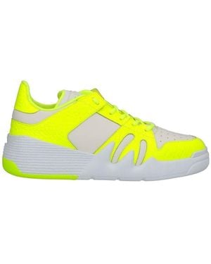 Giuseppe Zanotti Talon Trainers - Yellow