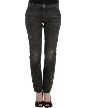 CoSTUME NATIONAL Distressed Jeans Grey Sig12464 - Multicolour