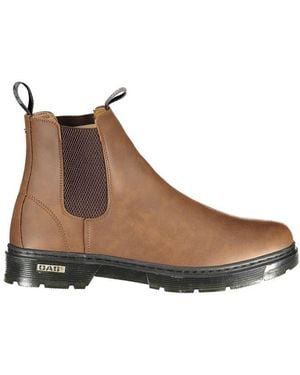 Gas Brown Polyurethane Men Boot