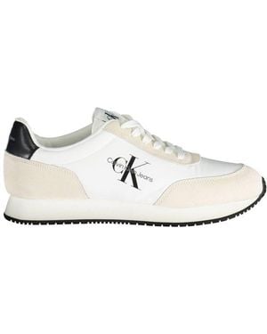 Calvin Klein Nylon Trainer - White