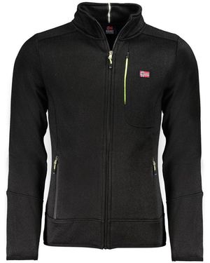 Norway 1963 Black Polyester Men Jumper