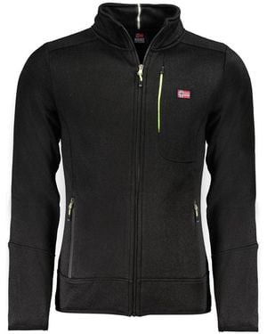 Norway 1963 Black Polyester Men Jumper